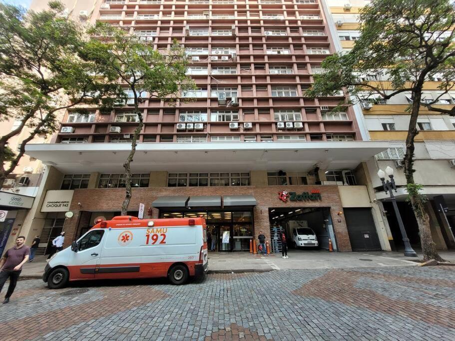 15 Andar, Studio, Centro, Vista Incrivel Порту-Алегри Экстерьер фото